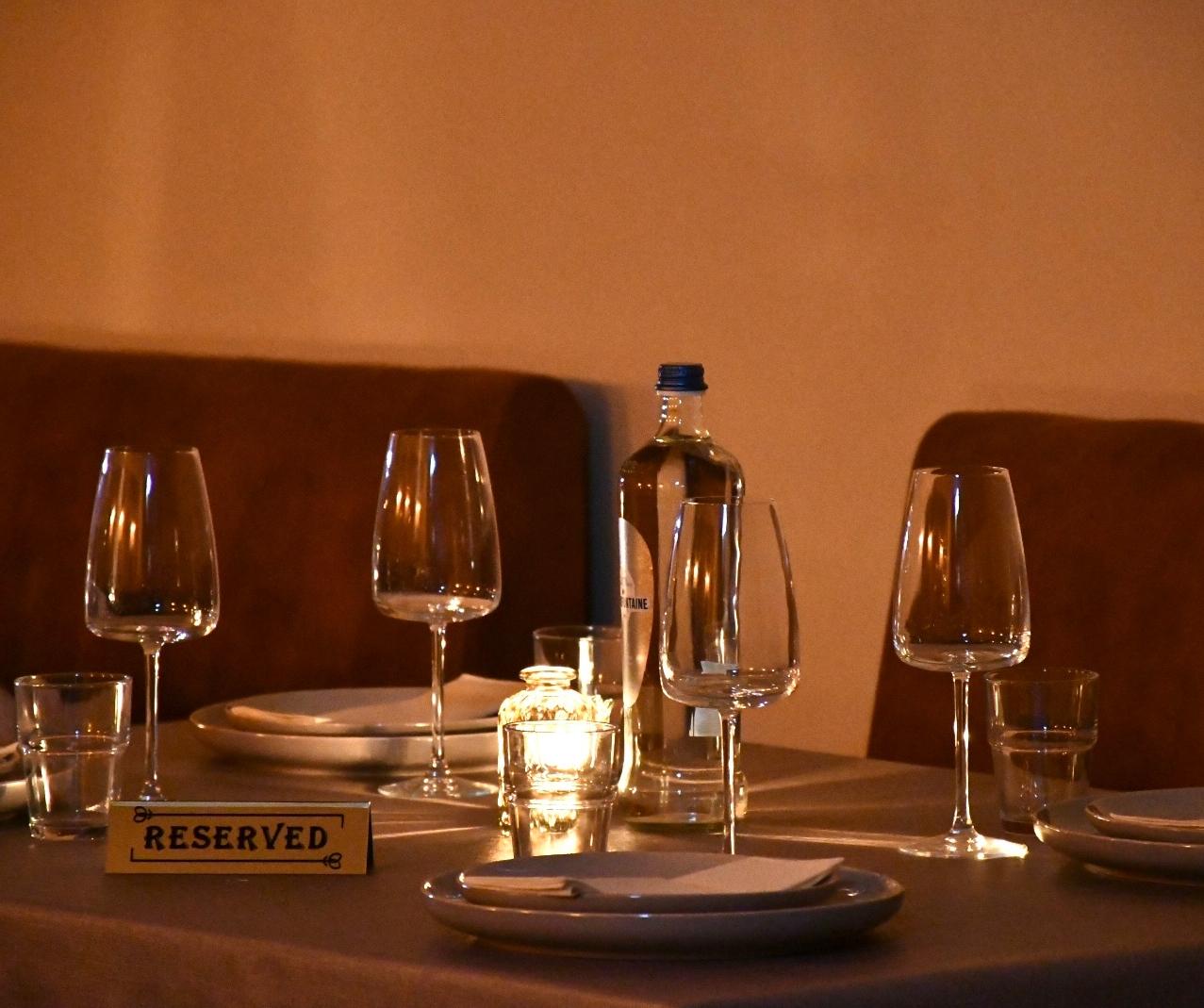 Interiors of the Restautant